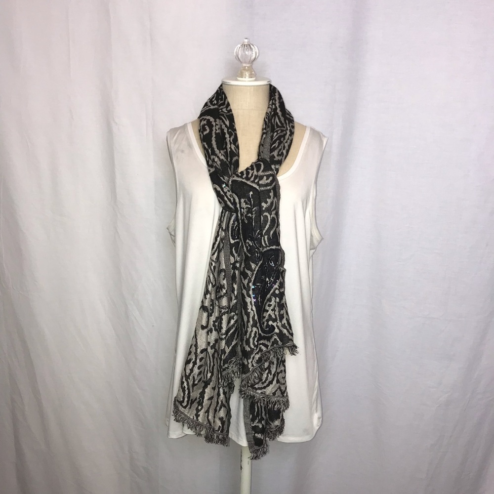Double Sided Scarf (Size:OS)